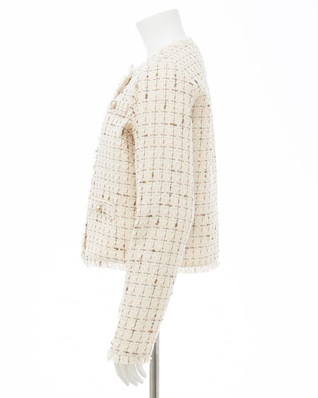 INGNI（イング） ツイードジャケット ｱｲﾎﾞﾘｰ