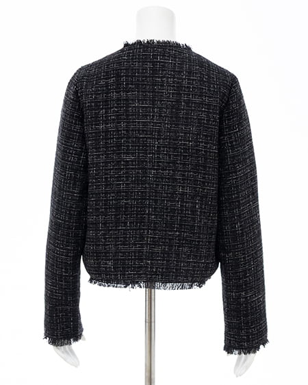 INGNI（イング） ツイードジャケット ｸﾛ