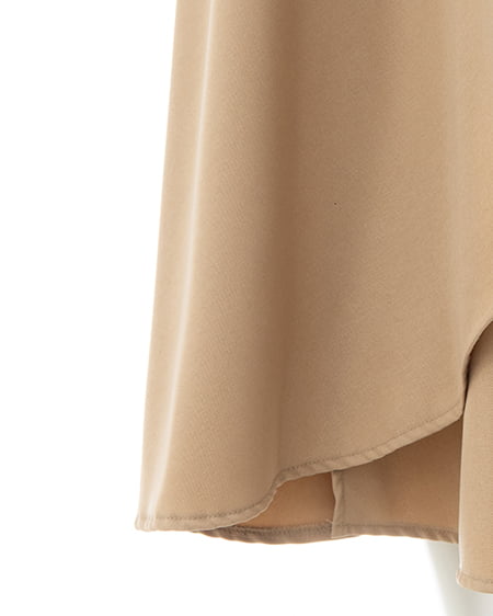 INGNI（イング） 金ボタントレンチワンピース ﾍﾞｰｼﾞｭ