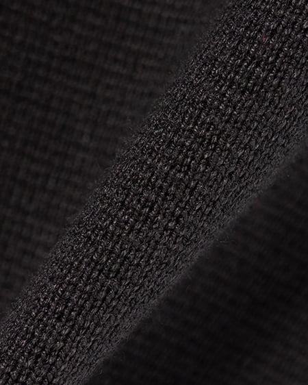 INGNI(イング) 金ボタンスポンディッシュニットカーディガン クロ