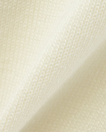 INGNI（イング） レースカラー半袖ニット ｱｲﾎﾞﾘｰ