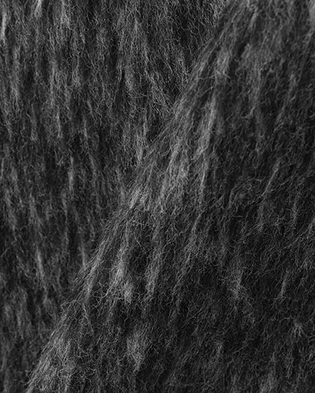 INGNI(イング) スタンドカラーシャギーコート ツィード