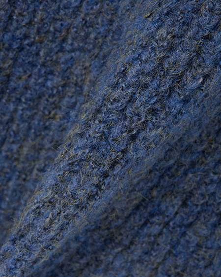 INGNI（イング） ルーズニットパーカー ﾌﾞﾙｰ