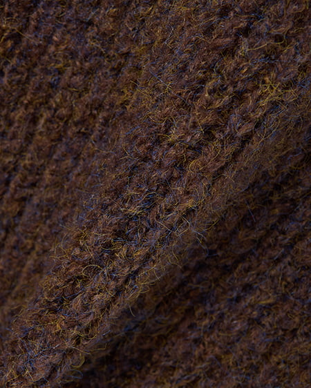 INGNI(イング) ルーズニットパーカー ブラウン