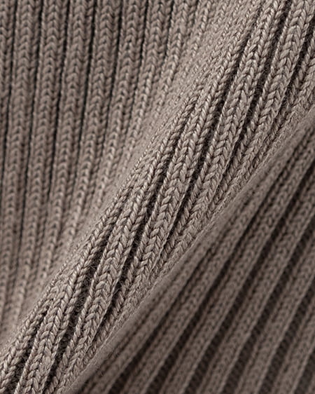 INGNI（イング） 袖金ボタンボートネック半袖ニット ﾓｶ