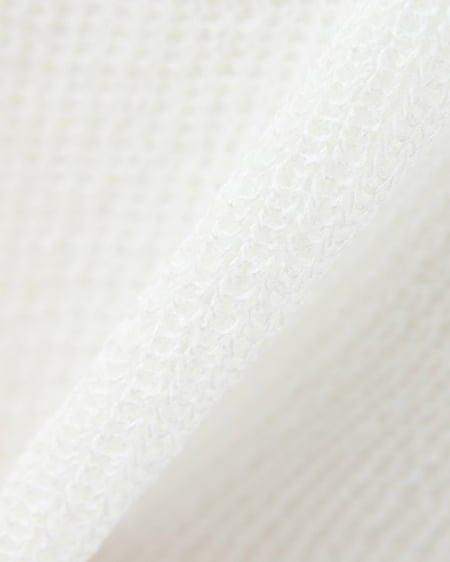 INGNI（イング） シアーオフショルニット ｵﾌﾎﾜｲﾄ