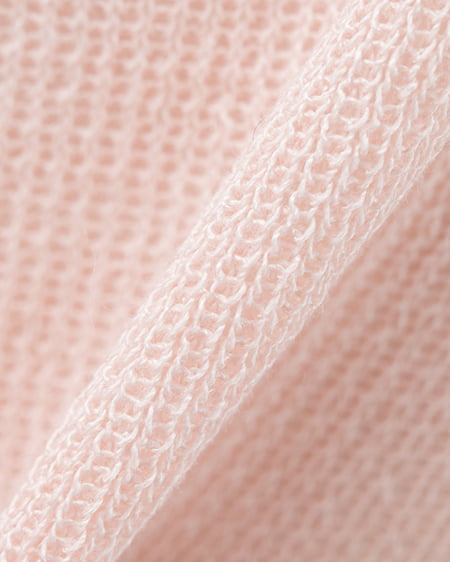 INGNI（イング） シアーオフショルニット ﾋﾟﾝｸ