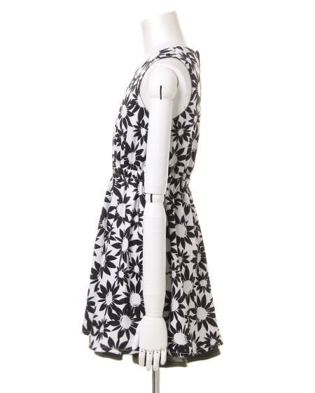 INGNI（イング） オリジナル花柄・リバーシブル／ワンピース ｵﾌﾎﾜｲﾄ