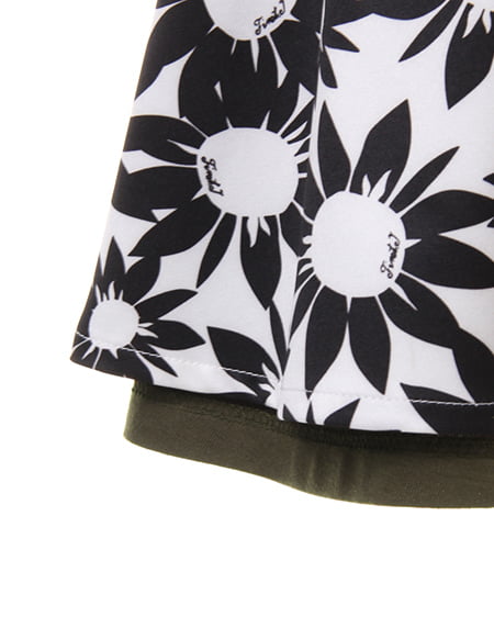 INGNI（イング） オリジナル花柄・リバーシブル／ワンピース ｵﾌﾎﾜｲﾄ