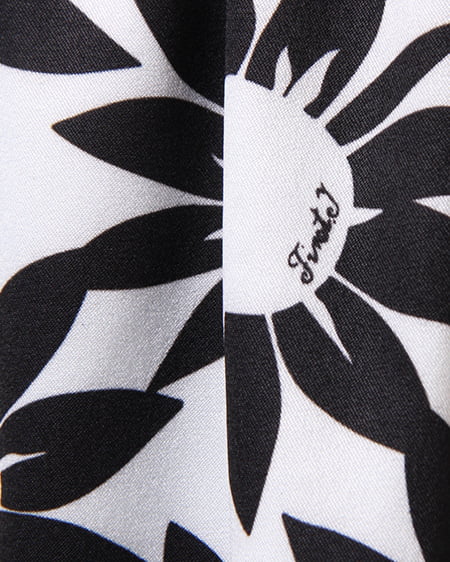 INGNI（イング） オリジナル花柄・リバーシブル／ワンピース ｵﾌﾎﾜｲﾄ