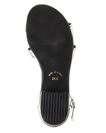 INGNI（イング） スタッズ・グラディエーター／サンダル ｼﾙﾊﾞｰ