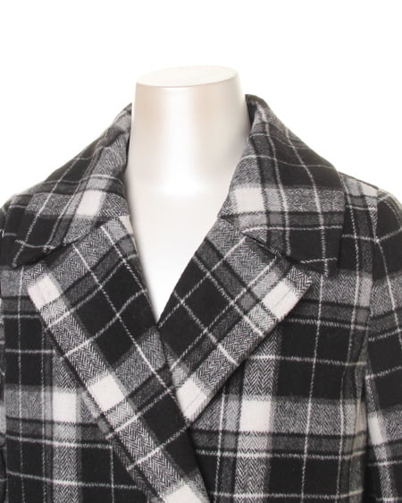 INGNI（イング） ファーポケ付・P／コート ﾁｪｯｸ