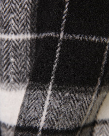 INGNI（イング） ファーポケ付・P／コート ﾁｪｯｸ