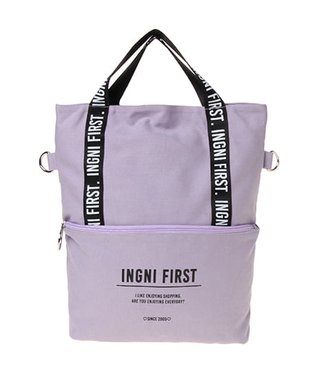 INGNI（イング） ロゴベルト・3WAYキャンバス／Bag ﾗﾍﾞﾝﾀﾞｰ