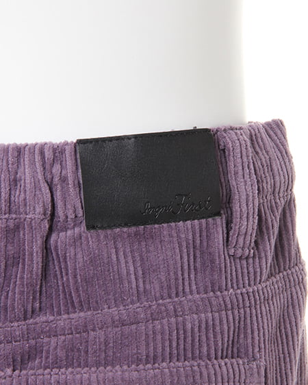 INGNI(イング) コーデュロイ・タック/ワイドパンツ パープル
