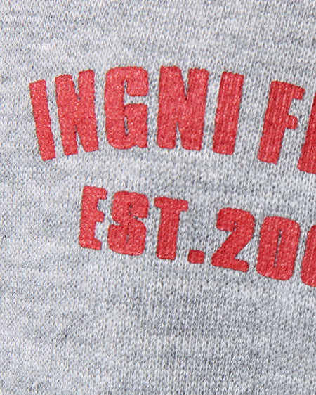 INGNI（イング） Backロゴ／スウェット ｸﾞﾚｰ