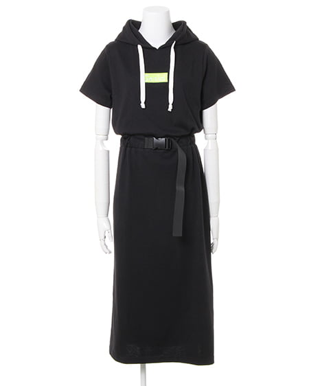 【子供服】ベルトドッキング・マキシ／ワンピース