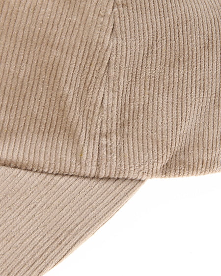 INGNI(イング) コーデュロイ・ロゴ/CAP ベージュ
