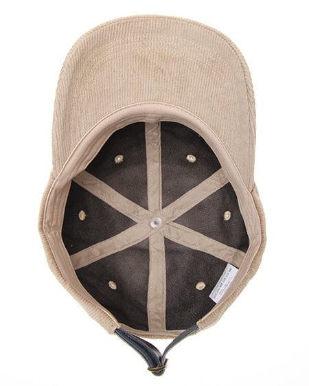 INGNI(イング) コーデュロイ・ロゴ/CAP ベージュ