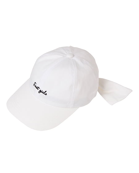 【子供服】Backリボン・ロゴ／CAP
