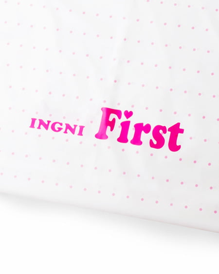 INGNI（イング） ギフト袋(小) ｵﾌﾎﾜｲﾄ/ﾋﾟﾝｸ