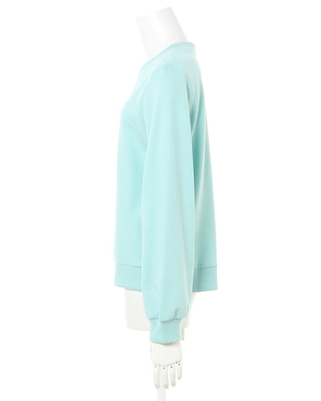 INGNI（イング） モチーフ／スウェットトップス ﾐﾝﾄｸﾞﾘｰﾝ