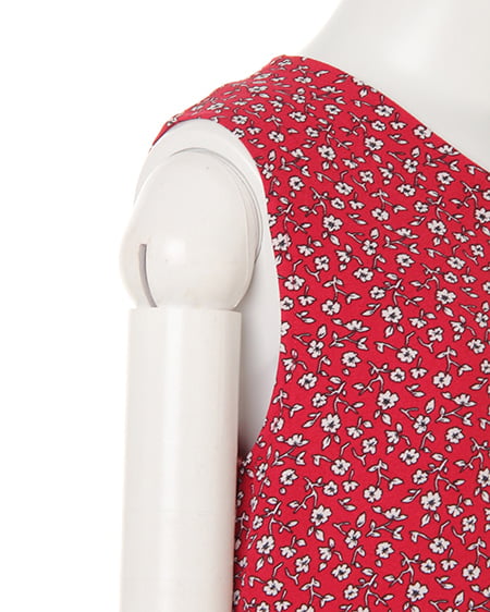 INGNI（イング） ノースリ・ティアード／ロングワンピース ｱｶ