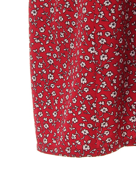 INGNI（イング） ノースリ・ティアード／ロングワンピース ｱｶ