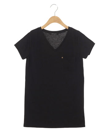 VネックTシャツ