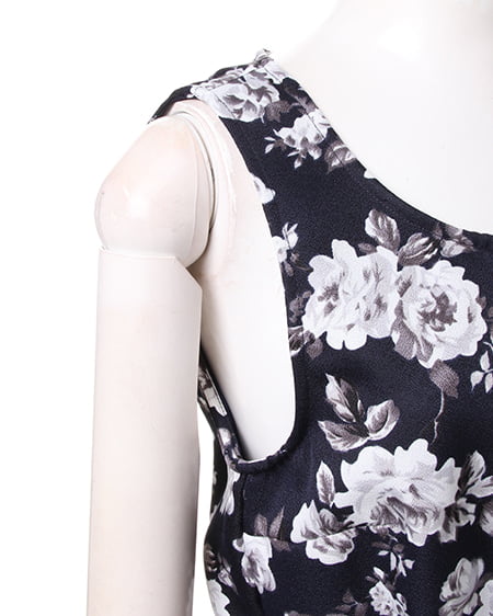 INGNI（イング） ウエストリボン花柄／ワンピース ｺﾝ