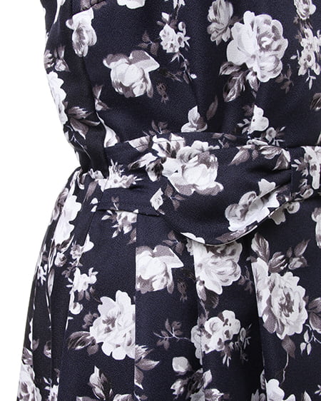 INGNI（イング） ウエストリボン花柄／ワンピース ｺﾝ