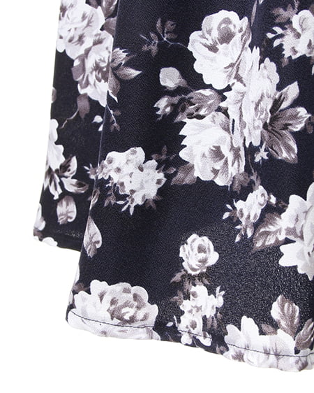 INGNI（イング） ウエストリボン花柄／ワンピース ｺﾝ