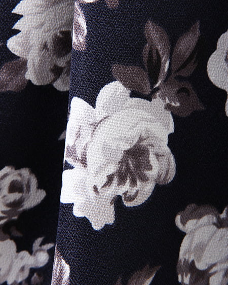 INGNI（イング） ウエストリボン花柄／ワンピース ｺﾝ