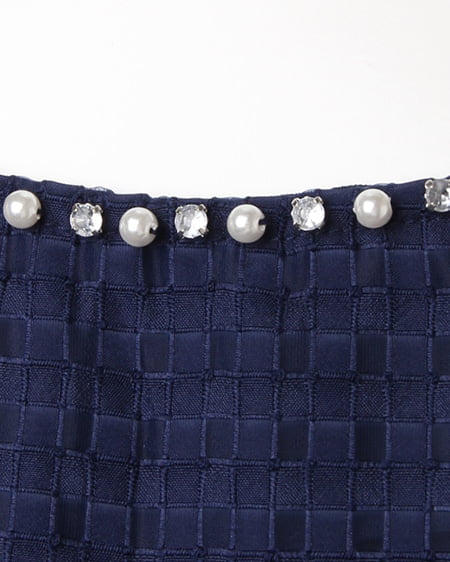 INGNI（イング） サッシュ付シアーギンガムF＆F／ワンピース ｺﾝ