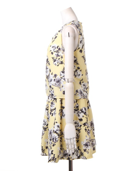 INGNI（イング） 花柄F＆F／ワンピース ｲｴﾛｰ