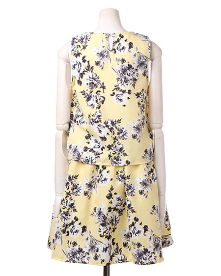 INGNI（イング） 花柄F＆F／ワンピース ｲｴﾛｰ