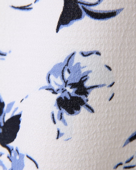 INGNI（イング） 花柄フレア／スカート ｵﾌﾎﾜｲﾄ