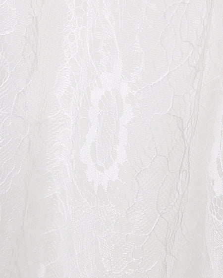 INGNI（イング） ヒゲレースマキシ／スカート ｵﾌﾎﾜｲﾄ/A