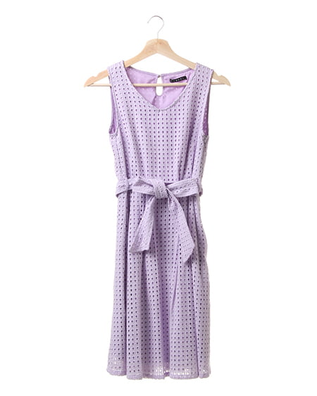 【WEB限定／姉丈】綿レースノースリF＆F／ワンピース