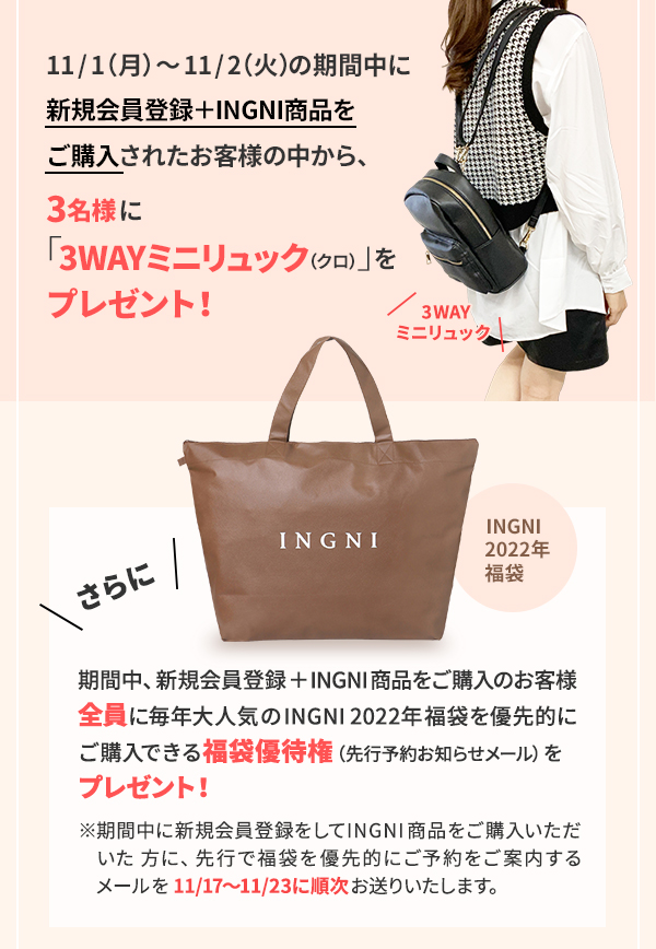 男女兼用 INGNI 福袋 2021年 2022年 - ニット/セーター