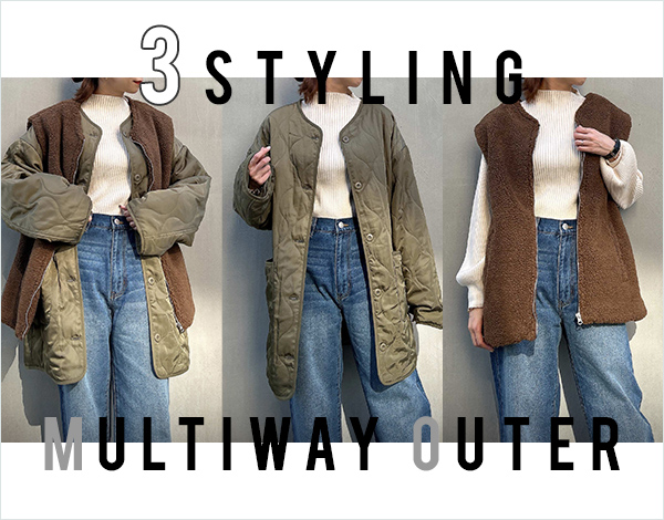 INGNI 3STYLING MULTIWAY OUTER