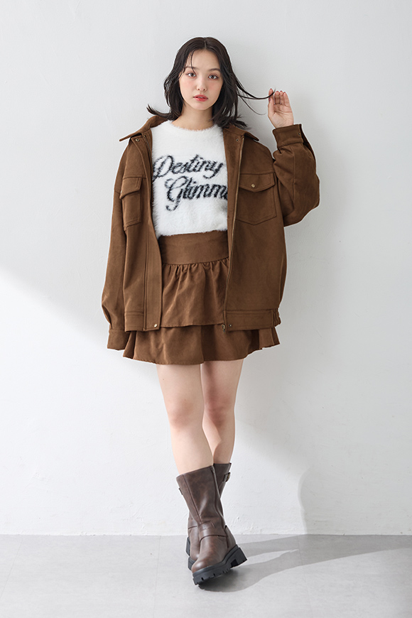 SUEDE BLOUSON