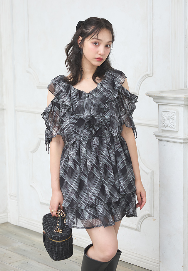 FRILL MINI ONE-PIECE