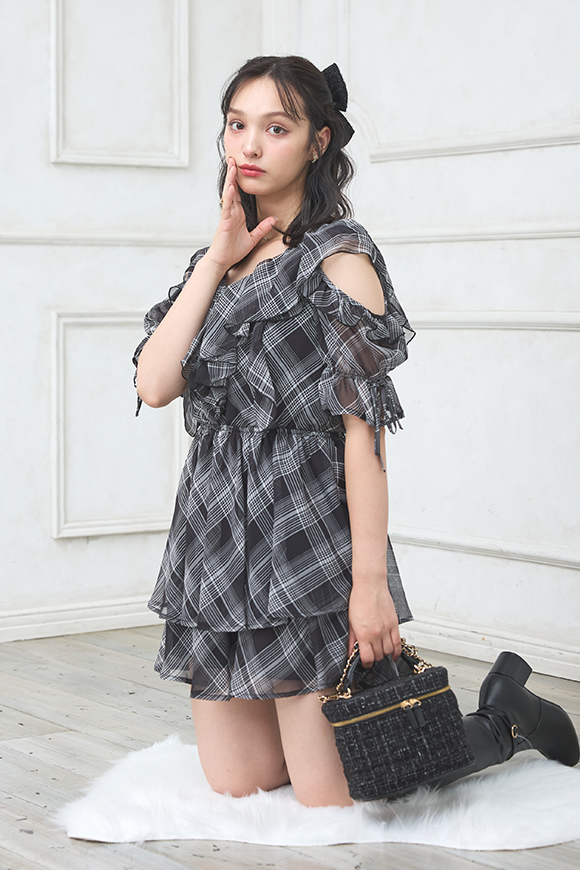 FRILL MINI ONE-PIECE