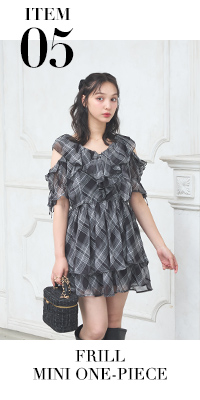 FRILL MINI ONE-PIECE