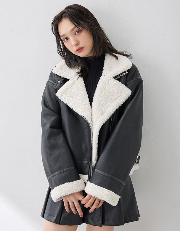 CROPPED FLIGHT JACKET