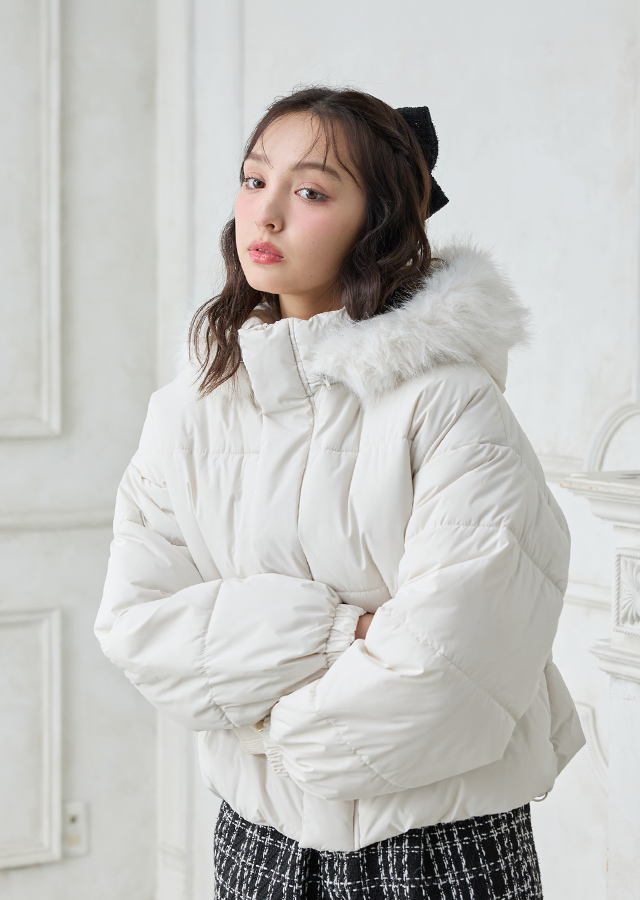 ECO FUR DOWN JACKET