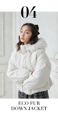 ECO FUR DOWN JACKET